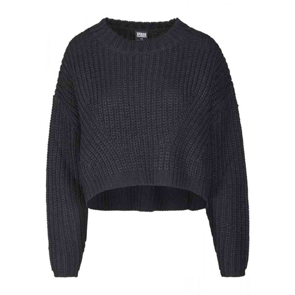 Urban Classics - Wide Oversize Sweater - Black